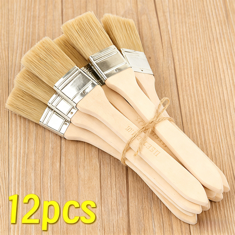 Universal Furniture Hardware - 1-24Pcs Professional Paint Brushes Set with