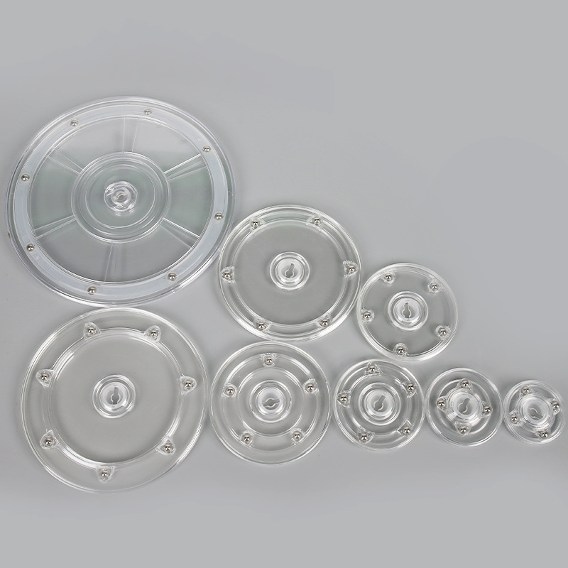 Furniture Hardware Display - Turntable Acrylic 360 Rotating Display Stand