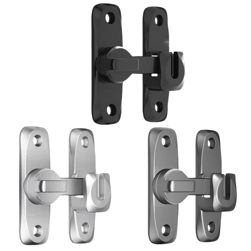 Furniture Sliding Door Hardware - 90/180 Degree Flip Door Lock Home