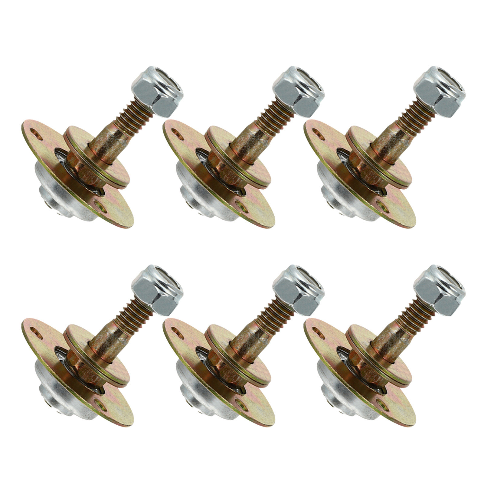Furniture Hardware Replacement - 6Pcs Glider Rocker Bearings M8x55mm Rocking