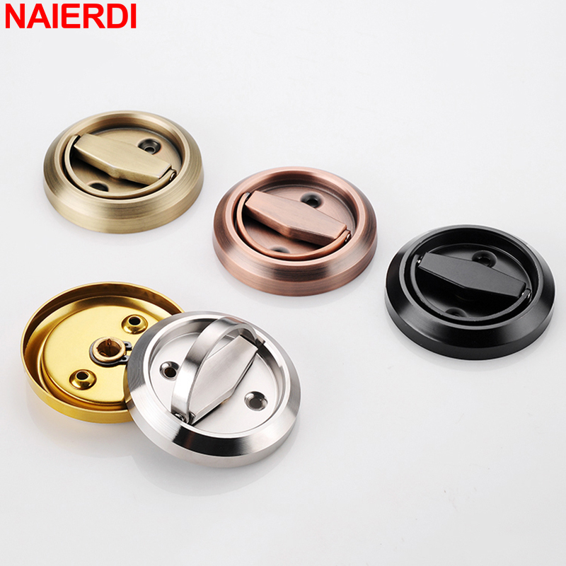 NAIERDI Round Recessed Door Lo - Furniture Sliding Door Hardware recension och pris