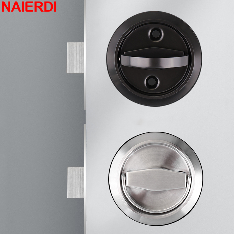 NAIERDI Round Recessed Door Lo - Furniture Sliding Door Hardware recension och pris