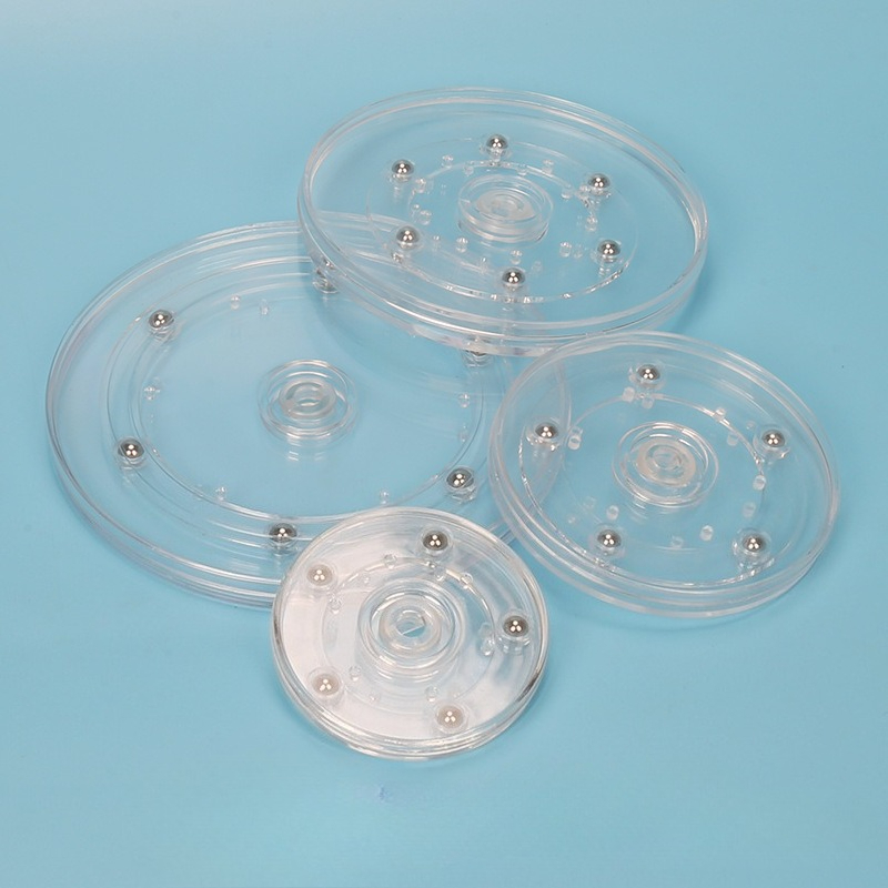 Turntable Acrylic 360 Rotating - Furniture Hardware Display recension och pris
