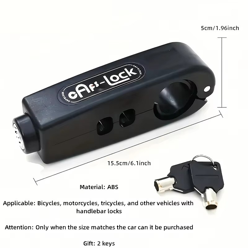 Motorcycle Handlebar Lock Anti - Universal Furniture Hardware recension och pris
