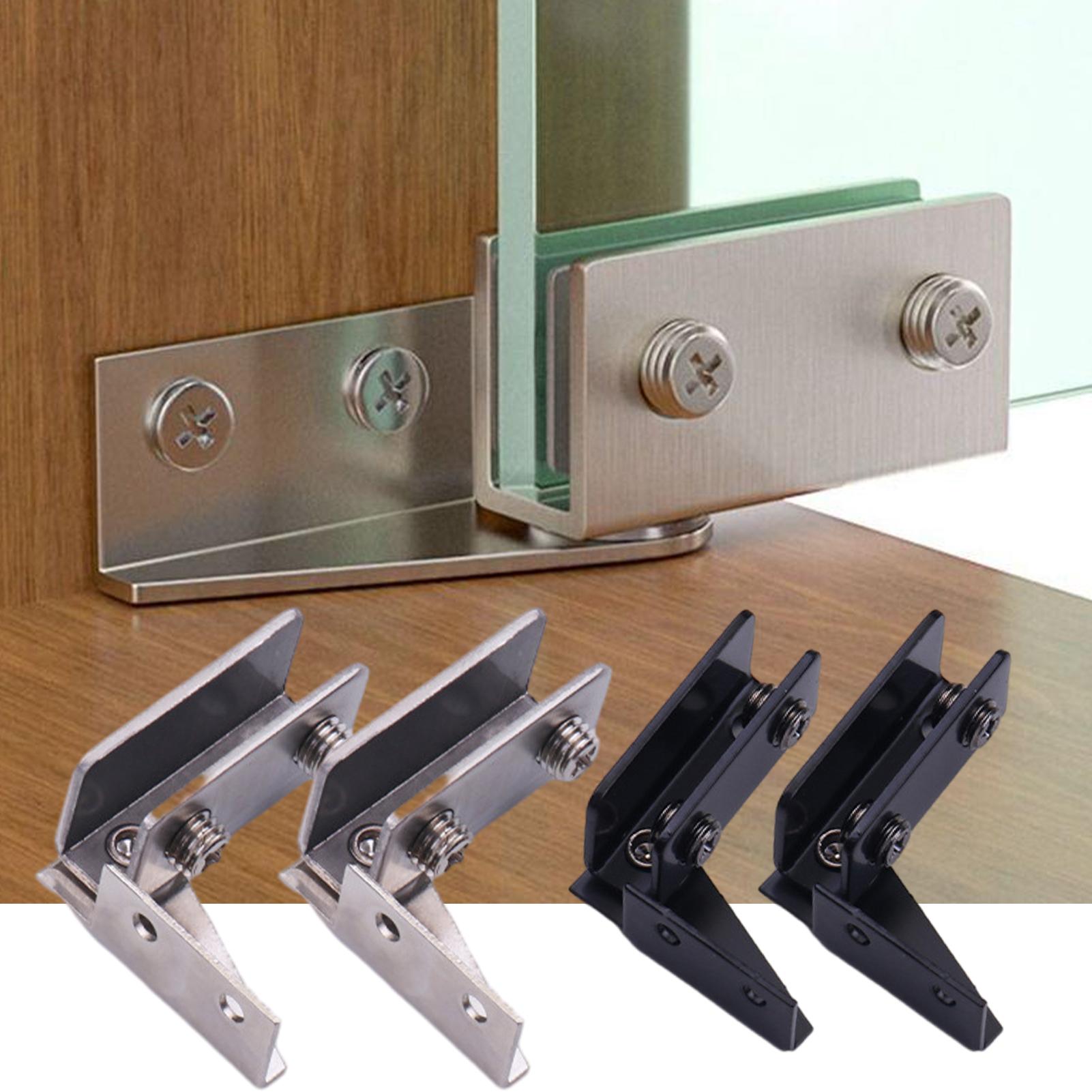 2pcs Non-Perforated Glass Door - Furniture Hardware Display recension och pris