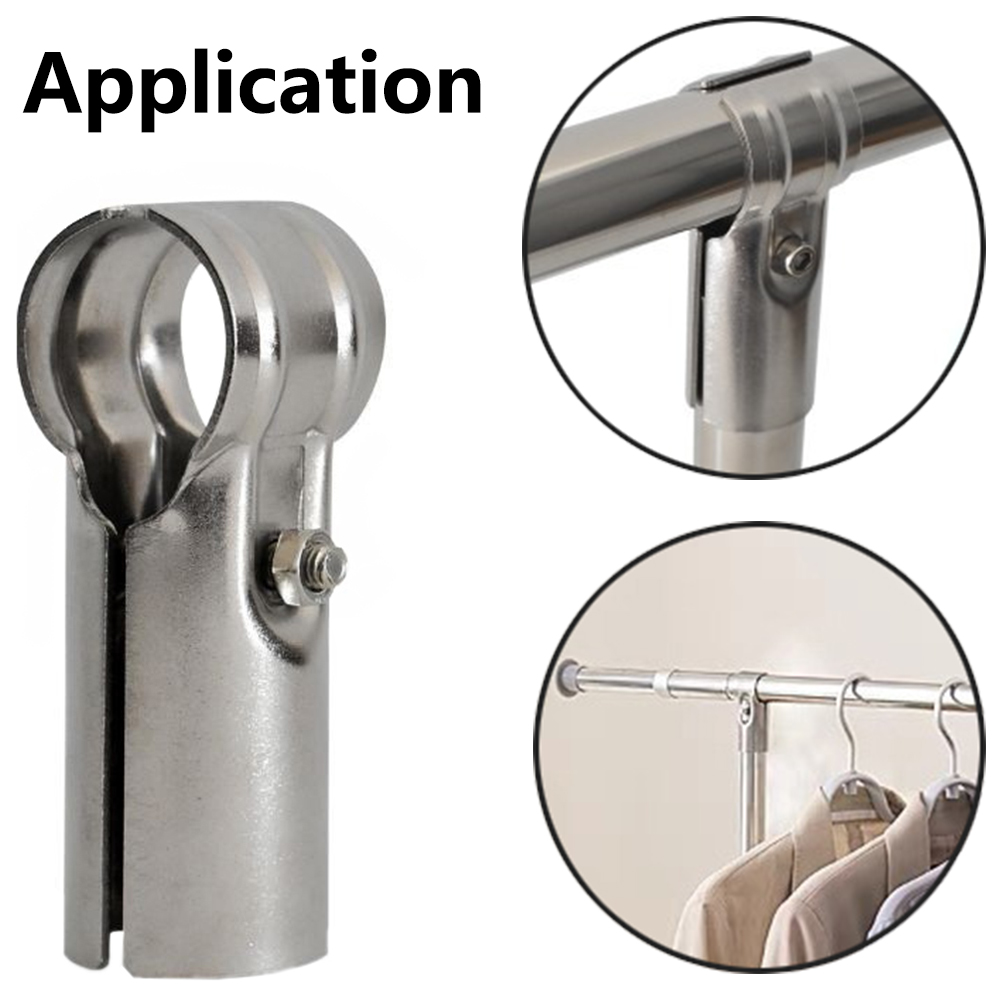2Pcs Round Pipe Joint Stainles - Furniture Hardware Display recension och pris