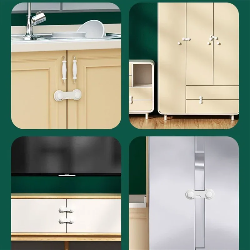 Child Safety Lock Cabinet Baby - Furniture Interlocking Hardware recension och pris
