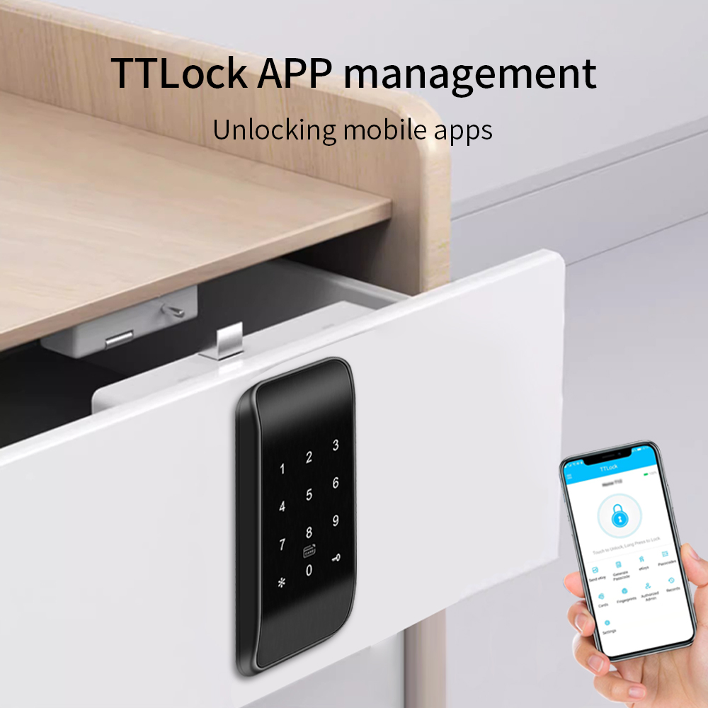 TTLOCK 13.56Mhz Fingerprint Dr - Furniture Interlocking Hardware recension och pris
