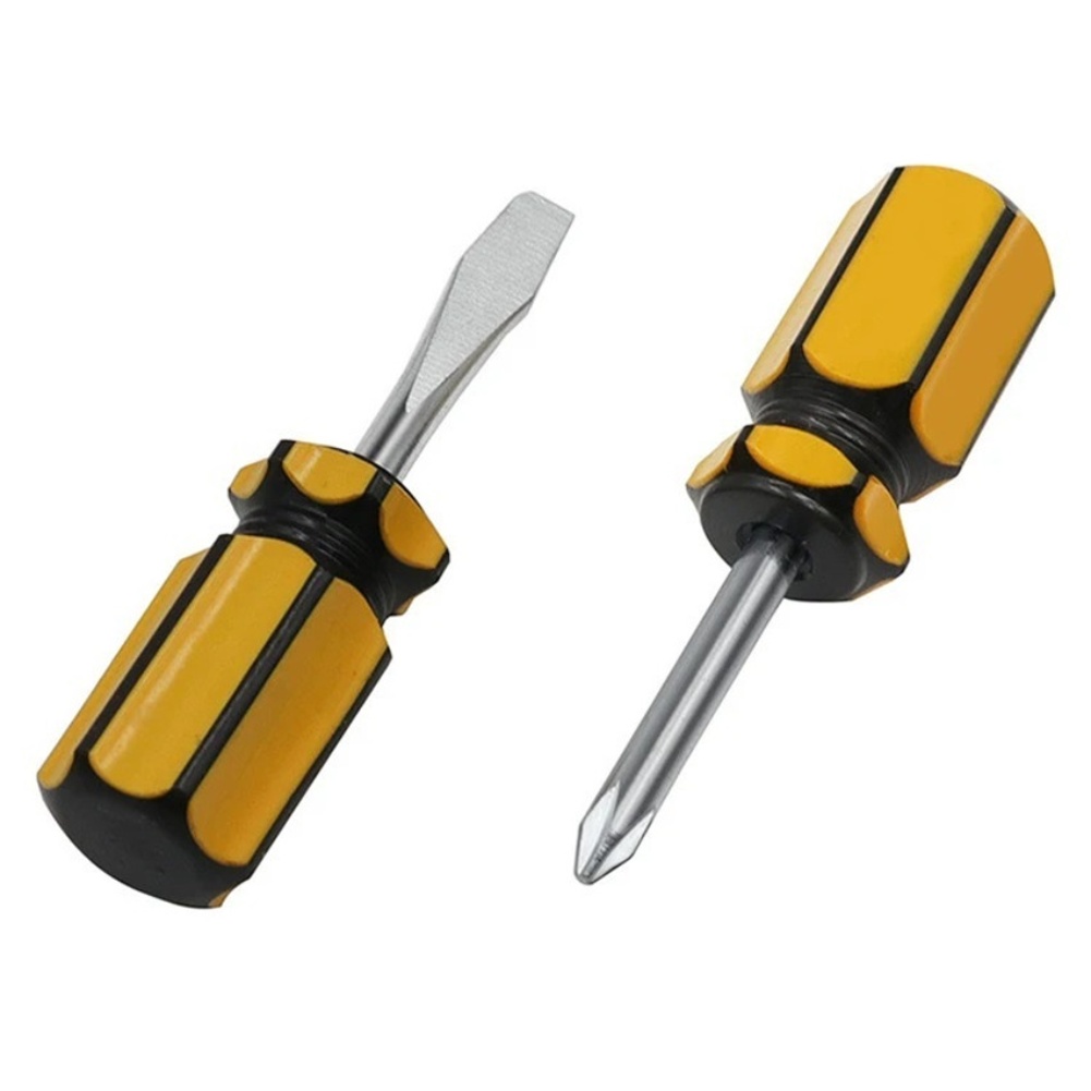4pcs Screwdriver Set Yellow Bl - Furniture Screw Type recension och pris