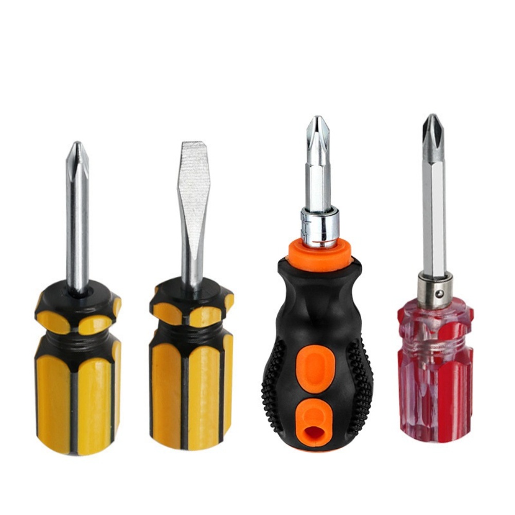 4pcs Screwdriver Set Yellow Bl - Furniture Screw Type recension och pris