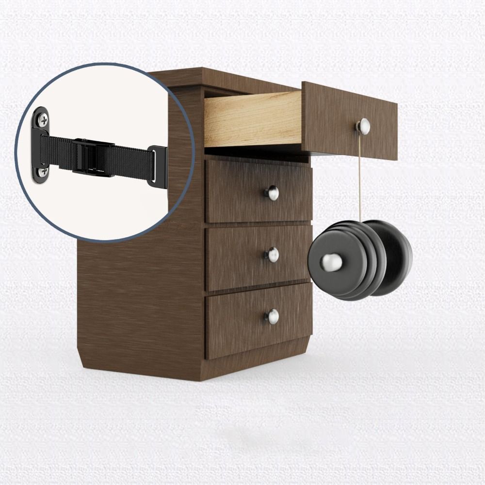 Easy Install Earthquake Proof  - Furniture Interlocking Hardware recension och pris