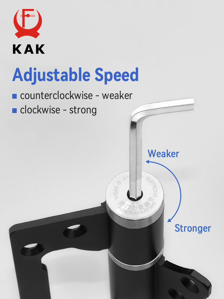 KAK 2pcs Automatic Door Closer - Soft Close Hinge recension och pris
